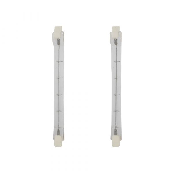 Lampe halogène, 500 watt, 2 pièces