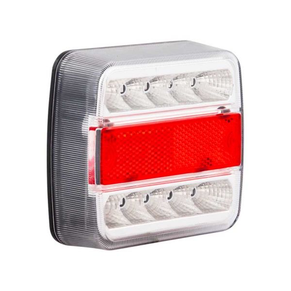 Treigette Tregegar Lumière arrière 10x10cm. LED blanc l = r