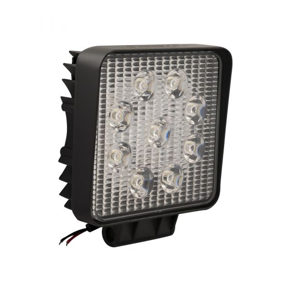 Treigette Tregegar Work lampe 9 LED Square