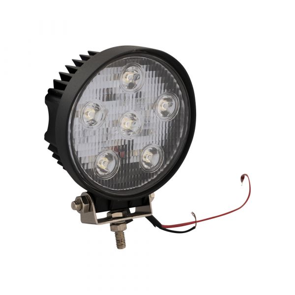 Tregegar Tregegear Work lampe 6 LEDS, 18 watt 12-24 volts.