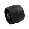 Rouleau de bateau rond 115 mm., trou d'axe 22 mm.