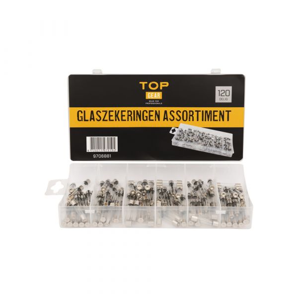 TOPGEAR TOPGEAR GLASVERZEKEINGEN ASS. 120 pièces