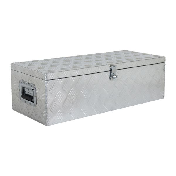 Boîte en aluminium 760x330x245 mm.