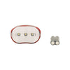 Lampe à vélo 3 LEDS blancs