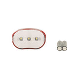 Lampe à vélo 3 LEDS blancs - afbeelding 1