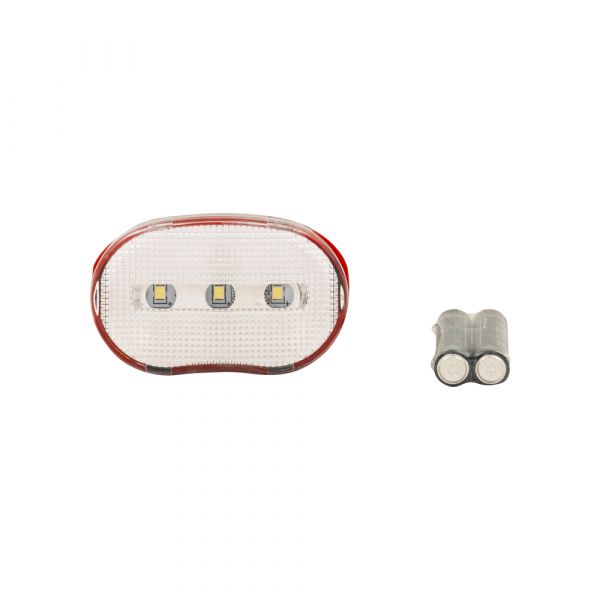 Lampe à vélo 3 LEDS blancs
