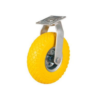 Roulette pivotante 300x4 Roue anti-crevaison PU