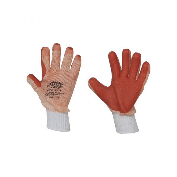 Gant prévention orange taille 9