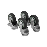 Roue pour boîte en aluminium, réglez 4 pièces - afbeelding 1