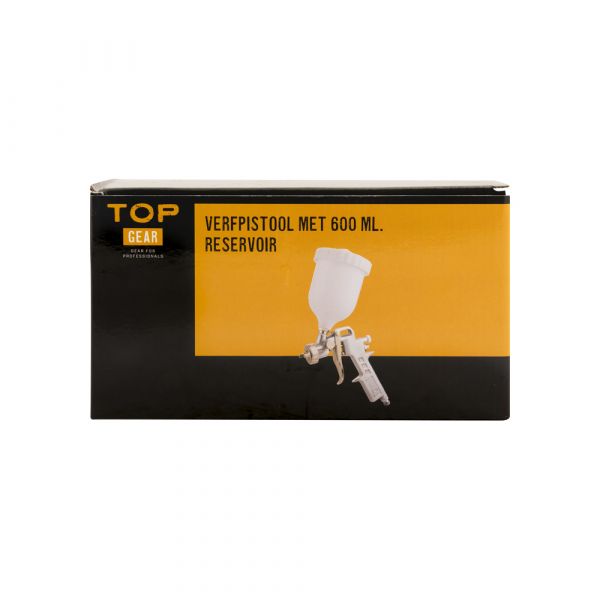Pistolet à peinture avec 600 ml. réservoir