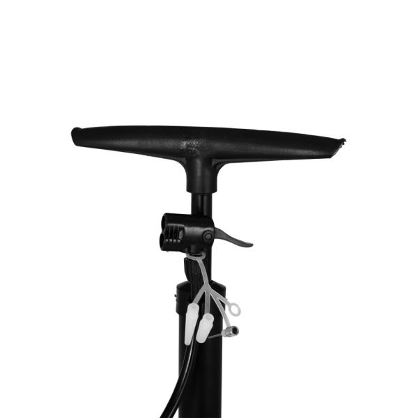 Pompe à vélo + manomètre