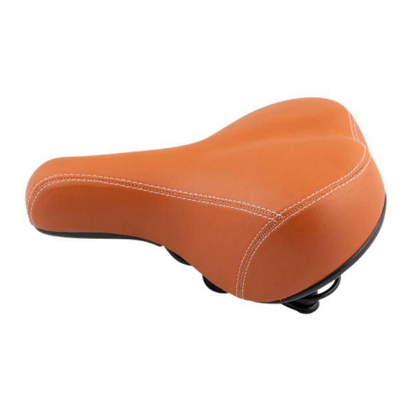 Selle de vélo Confort Marron