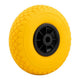 Roue ANTI-FUITE 300x4, JAUNE NOIR