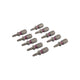 Embout de tournevis 25 mm TX-10 rose 10x