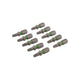 Embout de tournevis 25 mm TX-20 vert 10x