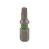 Embout de tournevis 25 mm TX-20 vert 10x
