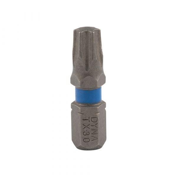 Embout de tournevis 25 mm TX-30 bleu 10x
