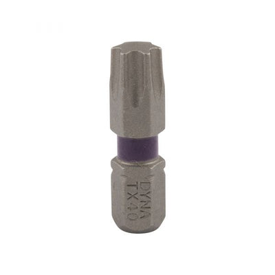 Embout de tournevis 25 mm TX-40 violet 10x