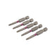 Embout de tournevis 50 mm TX-10 rose 5x