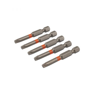 Embout de tournevis 50 mm TX-25 orange 5x