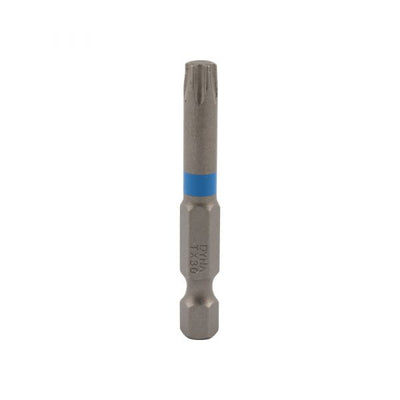 Embout de tournevis 50 mm TX-30 bleu 5x