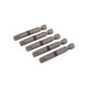 Embout de tournevis 50 mm TX-40 violet 5x