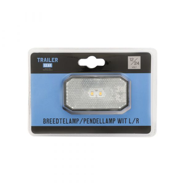 Treigette Tregegar Largeur Lampe Pendellamp Blanc L R