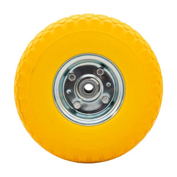 Roue 3.00x4 trou d'axe 16 mm. ANTI-FUITE