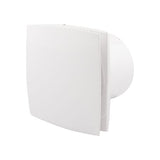 Ventilateur 125 mm silencieux avec minuterie. Capteur d'humidité blanc - afbeelding 1