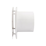 Ventilateur 125 mm silencieux avec minuterie. Capteur d'humidité blanc - afbeelding 2