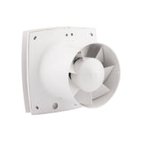 Ventilateur 125 mm silencieux avec minuterie. Capteur d'humidité blanc - afbeelding 3