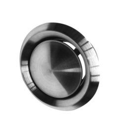 Soupape d'air en acier inoxydable 100 mm