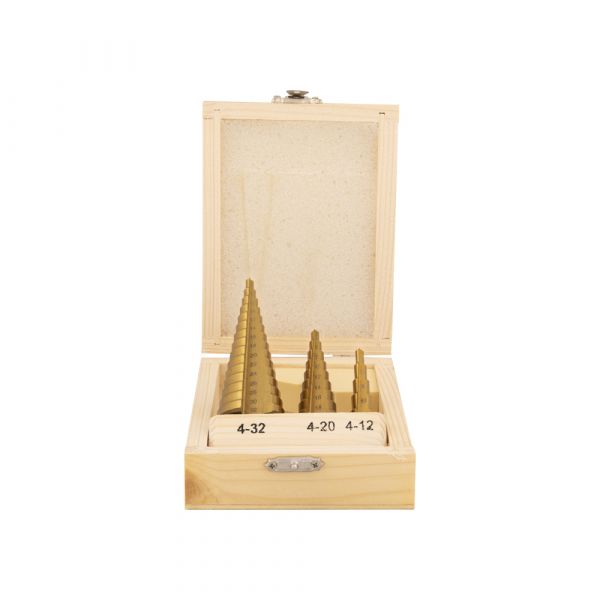 Topgear Topgear Con. Étape de fraisage de plaque - Set HSS 3X