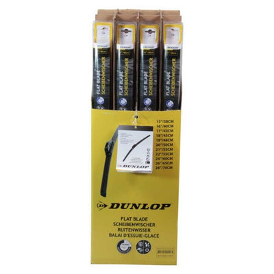 Dunlop affiche des essuie-glaces