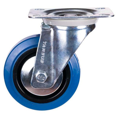 Tarsus Zwenkwiel 100 mm. bleu