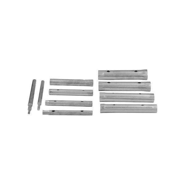 Jeu de clés à pipe 10 pcs. 6-22mm.