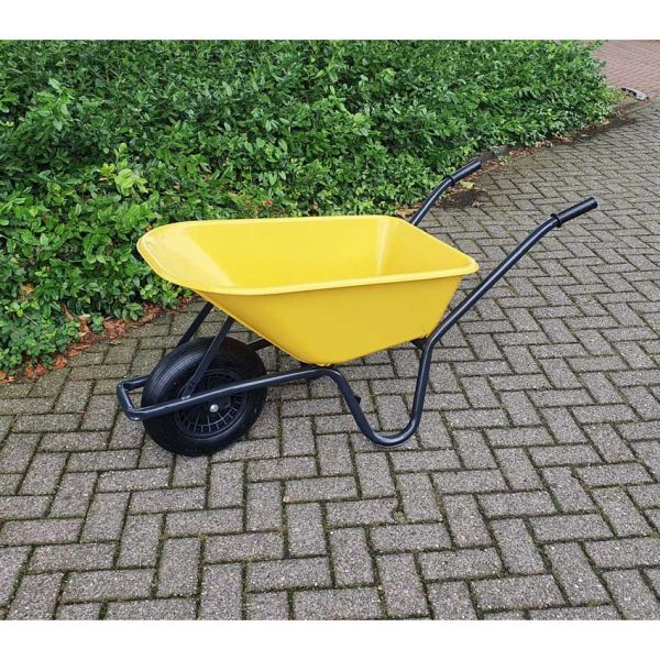 Voleur en plastique Joul jaune 85 litres HQ.