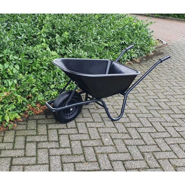 Roubard en plastique Contauteur noir 85 litres HQ.