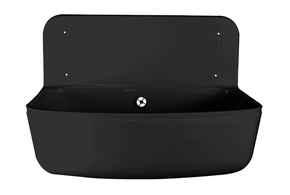 Dispring a chuté en plastique noir
