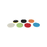 Jeu de disques de polissage 7 pièces 150 mm. - afbeelding 2