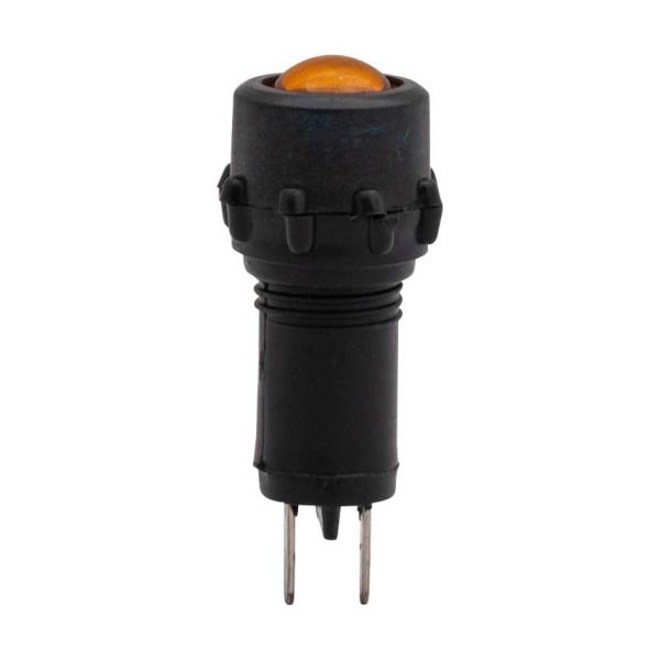 Lumière de commande orange LED.
