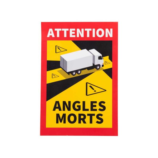 Autocollant angle mort angles morts