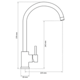 Imp Kitchen Tap Pro Black * - afbeelding 2