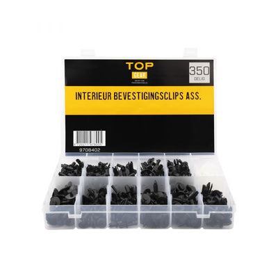 Topgear Topgear Interior Fixing Clips Asd. 350 pièces