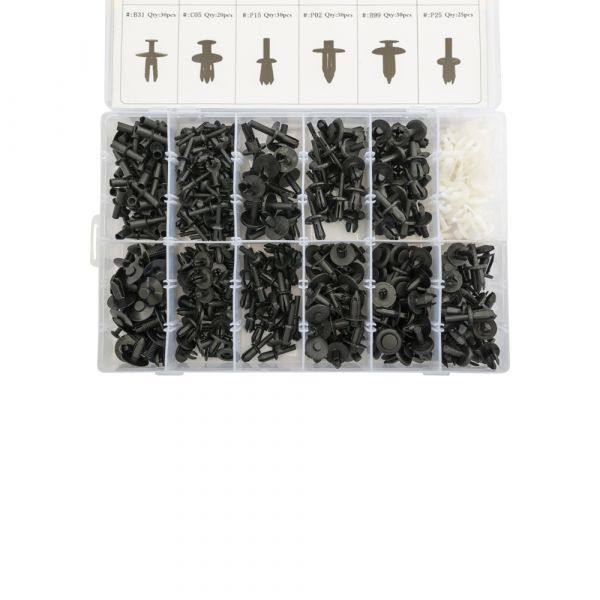 Topgear Topgear Interior Fixing Clips Asd. 350 pièces