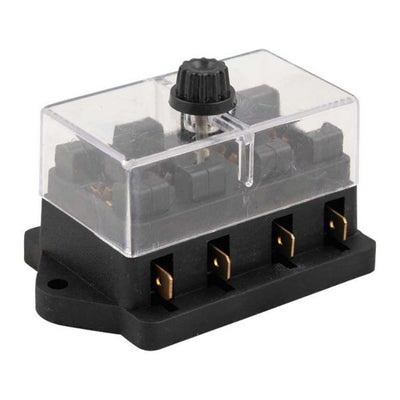 Boîte à fusibles pour 4 fusibles