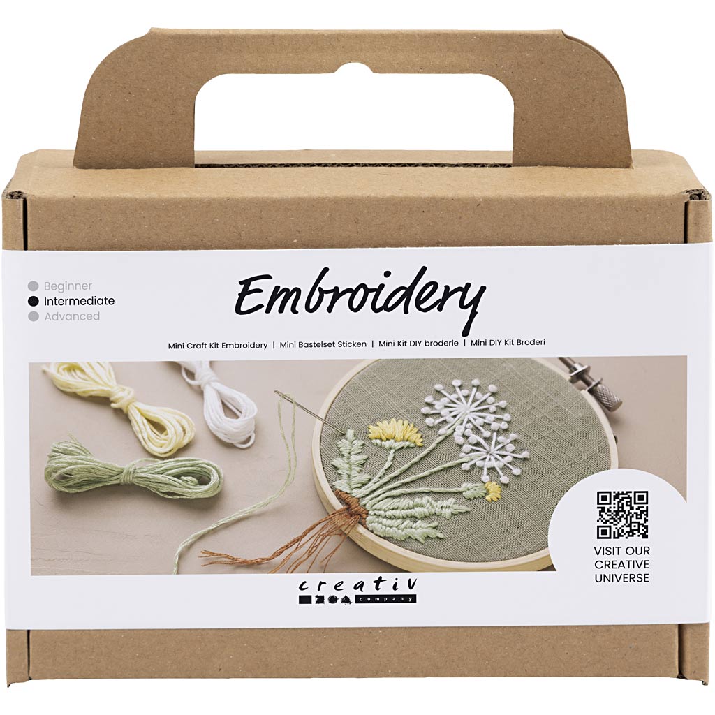 Creativ Company Mini Hobbyset Brodery Wall Hangle