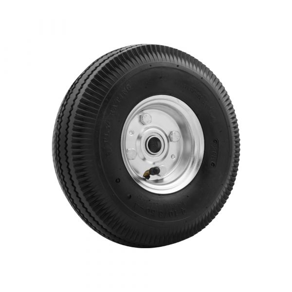 Roue 350x10 axe trou 20 mm. pneu