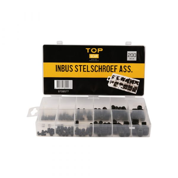 Topgear Topgear Allen Set Set Ass. 200 pièces