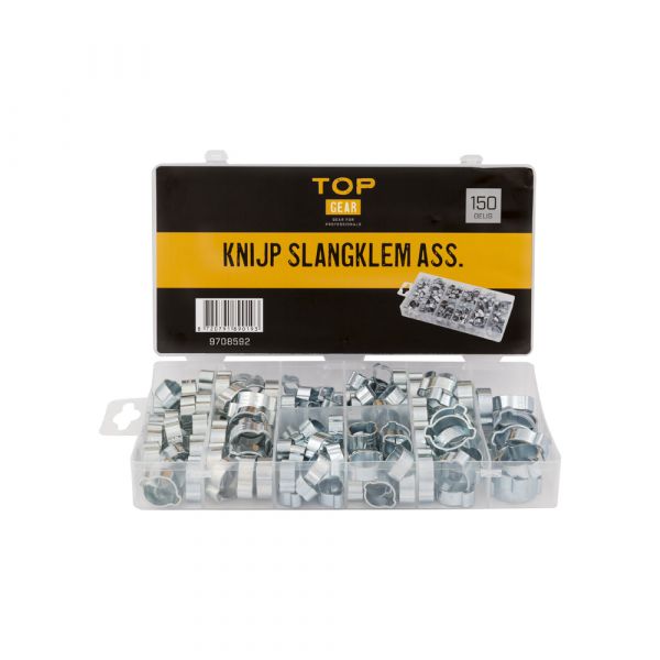 Topgear Topgear Srop Sich Tyry Clamp Ass. 150 pièces